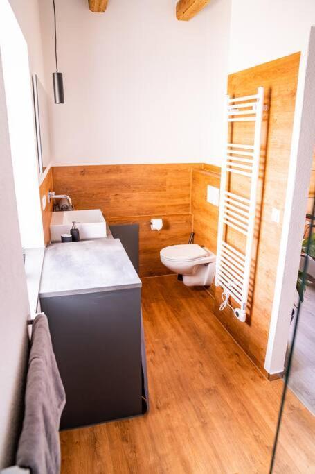 Neu Renoviertes Ferienhaus/Wohnunng Kleine Auszeit Sonnenbühl Esterno foto