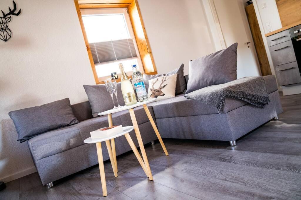 Neu Renoviertes Ferienhaus/Wohnunng Kleine Auszeit Sonnenbühl Esterno foto